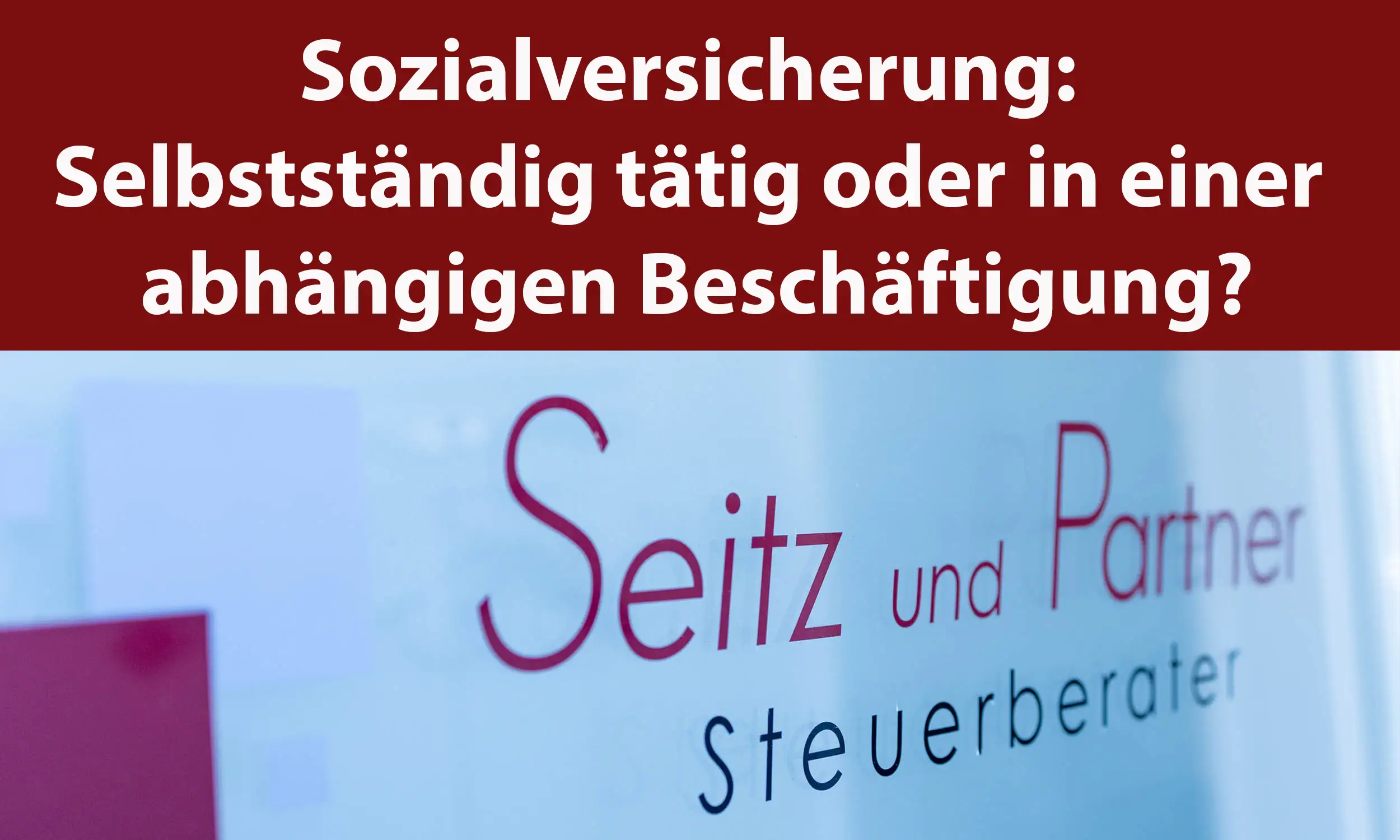 Sozialversicherung